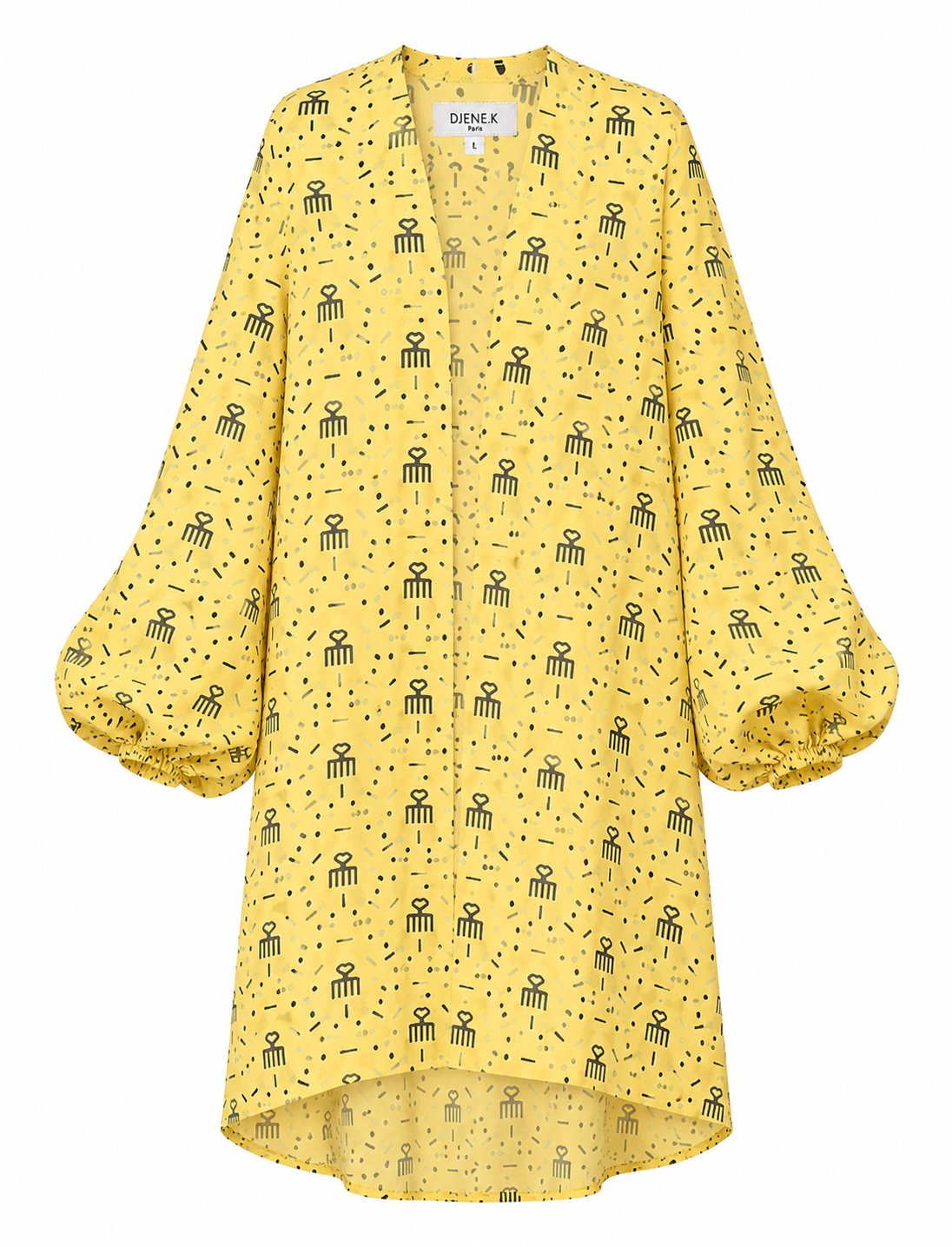 ENSEMBLE ROBE/TUNIQUE PEIGNE D’OR